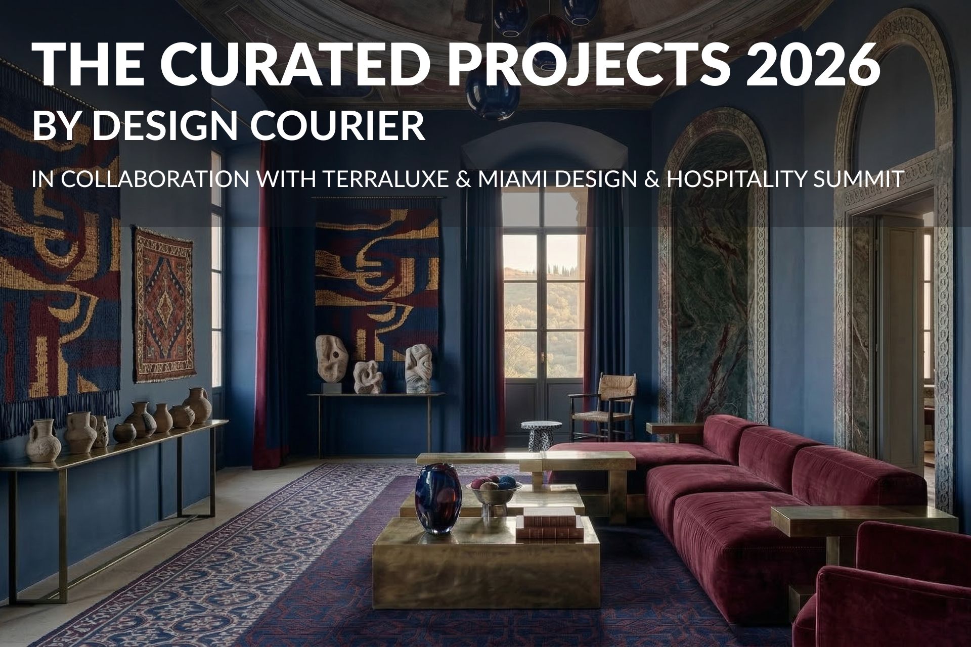 The Curated Projects 2026. A call for material intelligence in contemporary design